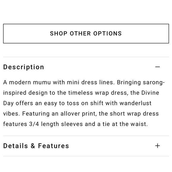 New Billabong “divine day “ wrap dress. - Picture 3 of 3